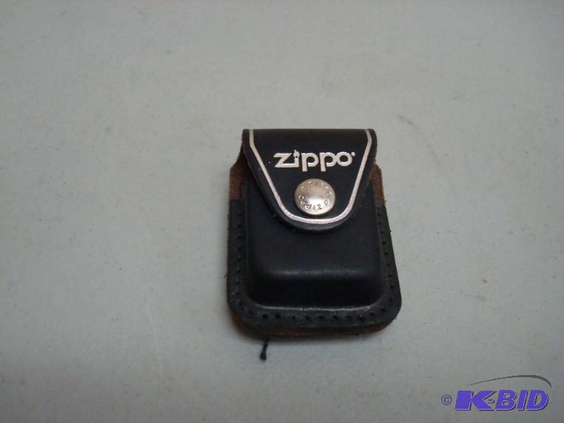 lot 52 image: Belt Loop Leather&nbspZippo Holder...