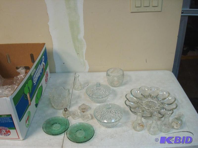 lot 89 image: Lot Of Items Pictured Glass Items...