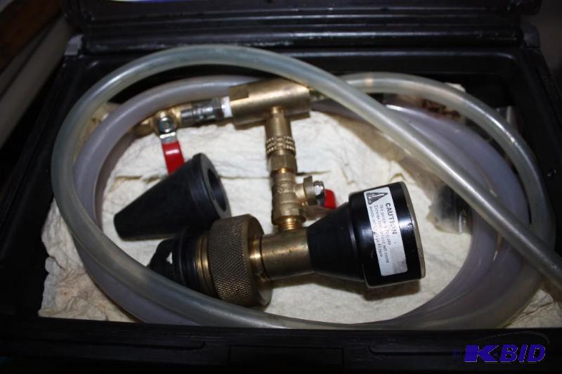 lot 103 image: Airlift Brand Cooling System Leak Checker and Airlock Purge Tool Kit Part#550000