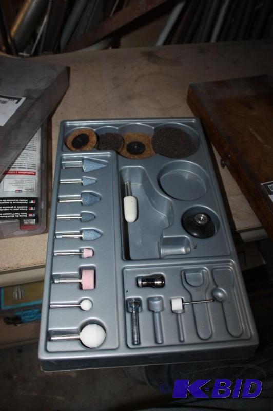 lot 114 image: Set of Polishing, Sanding and Grinding Tool Bits.