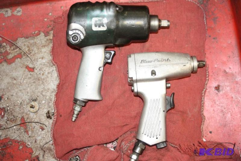 lot 148 image: Lot of (2) Including Blue Point Brand AT 325C, 38 Impact Wrench And RR Brand Impact Wrench.