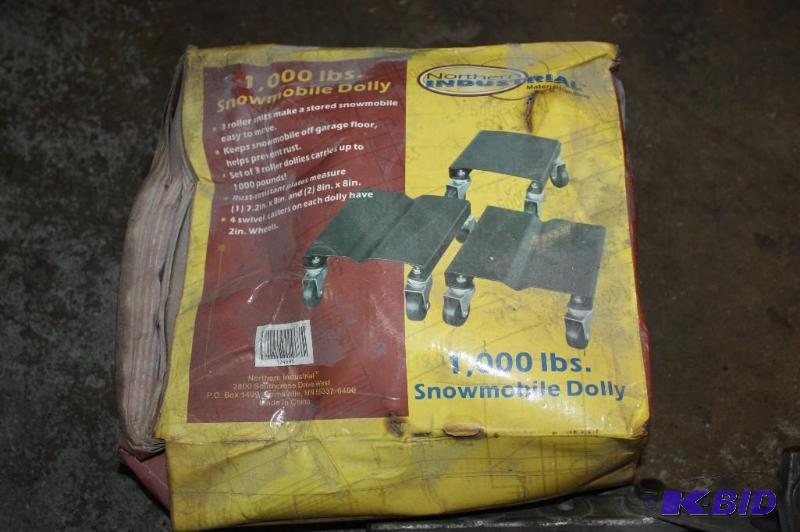 lot 167 image: Northern Industrial Brand Snowmobile 1,000lbs. Dollys.