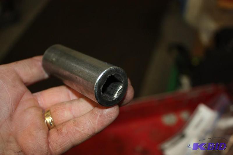 lot 201 image: Miscellaneous 12 Drive Sockets Deep Well 6 Pt Metric 8-19 And More.