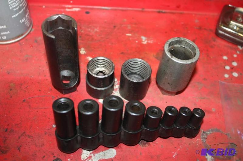 lot 215 image: 12 Drive Sockets Miscellaneous Types.