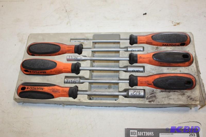 lot 293 image: Matco SAE Nut Driver Set 14-12.