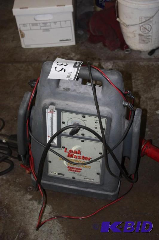 lot 35 image: Leak Master No. 6525 Evaporative Emissions System Tester Ultra Tester UV Includes Hoses.