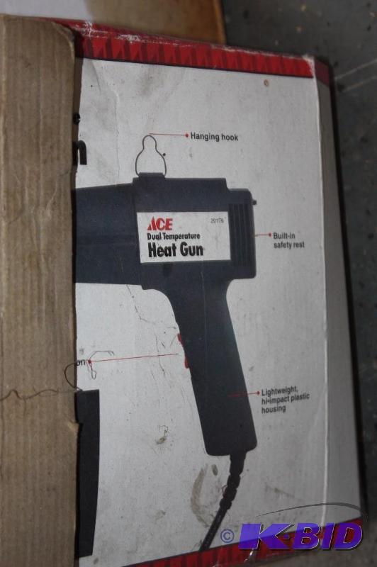 lot 37 image: (2) Including Ace Dual Temperature Heat Gun HVLP Paint Sprayer wPaint Reservoir.
