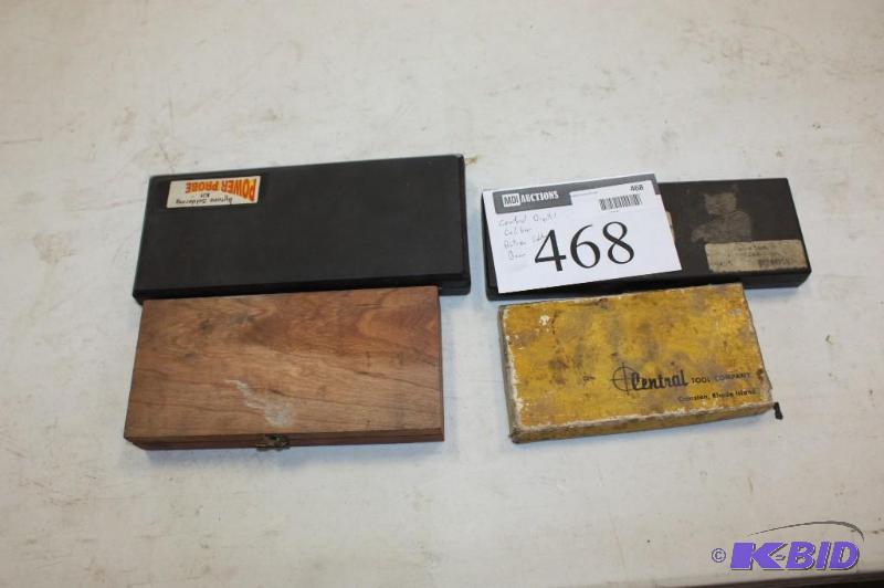 lot 468 image: Tool Lot Including Central Digital Caliber Butane Solder Gun And More.