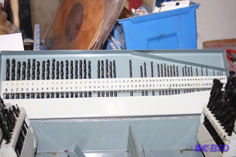 lot 88 image: Lot of (2) Including Various Sized Drill Bits.