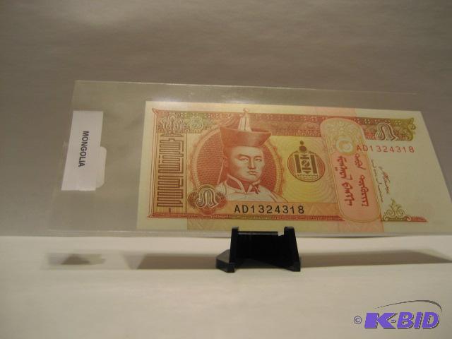 MONGOLIA UNCIRCULATED FOREIGN NOTE