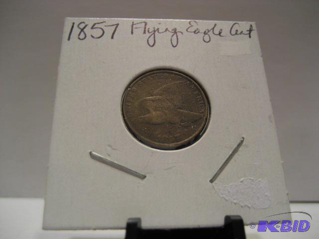 1857 FLYING EAGLE CENT