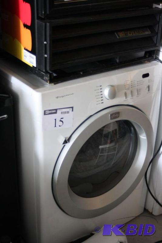 lot 15 image: Frigidaire Front Loading Dryer
