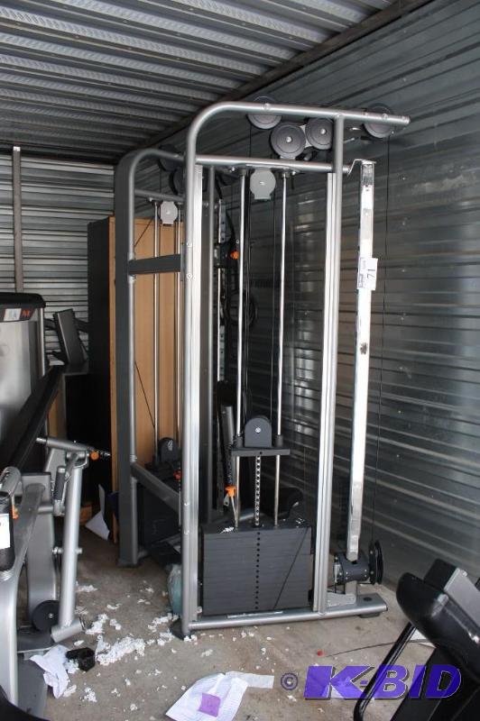 lot 3 image: Torque Fitness Dual Adjustable Pulley Machine