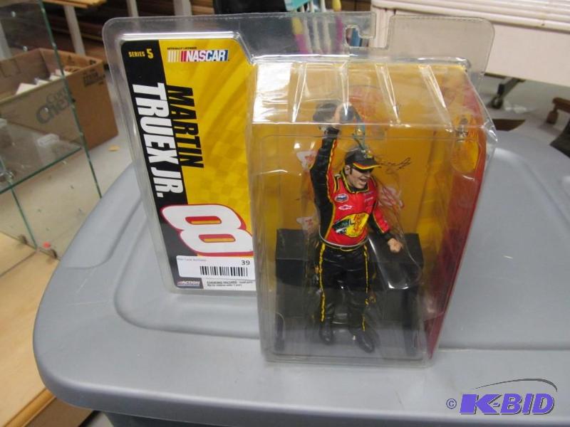 lot 39 image: 2004 Martin Truex Jr #8 Bass Pro Shop Figure