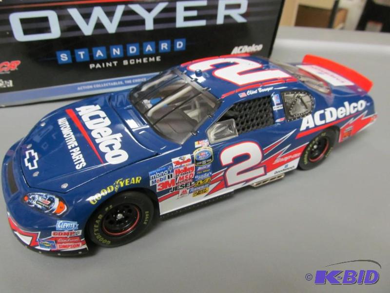 lot 4 image: 2006 Clint Bowyer #2 AC Delco NASCAR 124 Die Cast Bank by Action 1 of 144