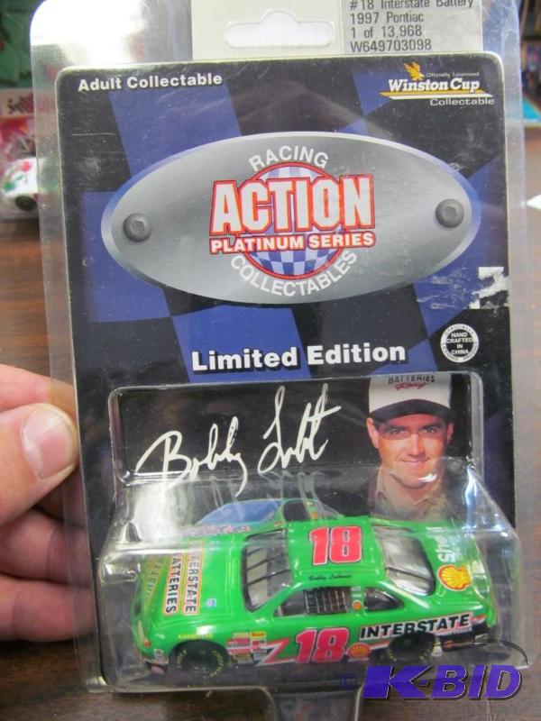 lot 46 image: 1997 Bobby Labonte #18 Interstate Battery NASCAR 164 Die Cast by Action1 of 13,968