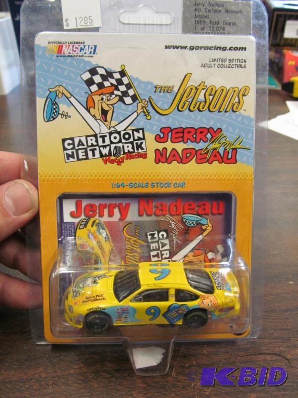 lot 49 image: 1999 Jerry Nadeau #9 Cartoon Network  the Jetsons NASCAR 164 Die Cast by Action 1 of 12,024