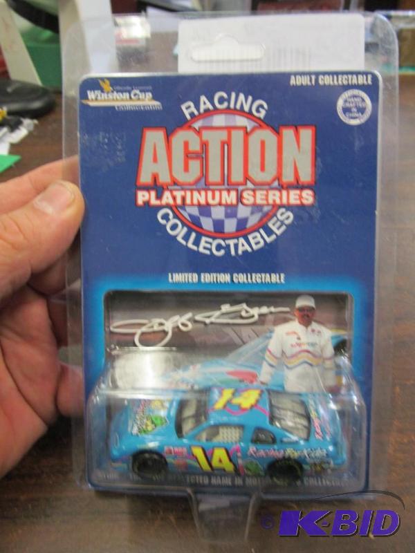 lot 54 image: 1996 Jeff Green #14 Racing for Kids NASCAR 164 Die Cast by Action