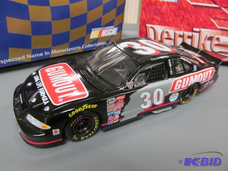 lot 8 image: 1998 Derrike Cope #30 Gumout NASCAR 124 Die Cast CWC by Action 1 of 3504