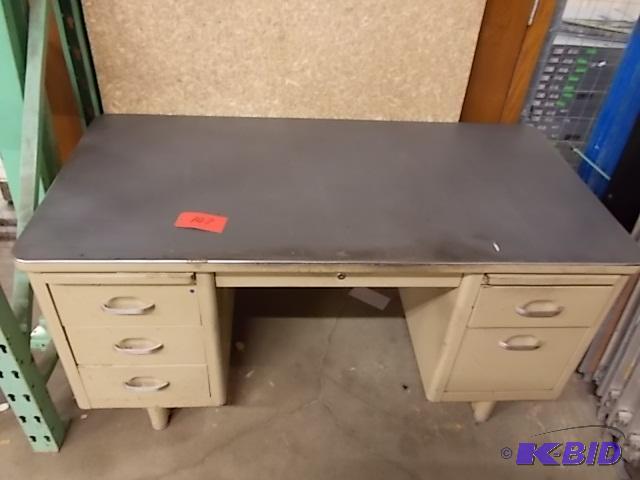lot 107 image: Office Desk, 30 x 60...