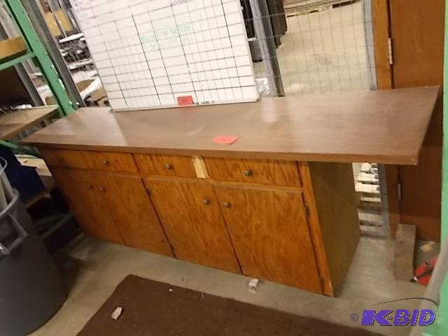 lot 108 image: Shipping Desk, 23 x 100...