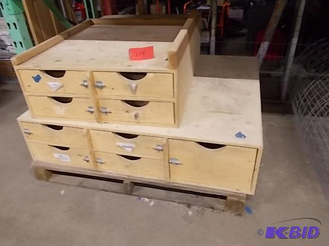 lot 119 image: (2) Van Drawer Units...