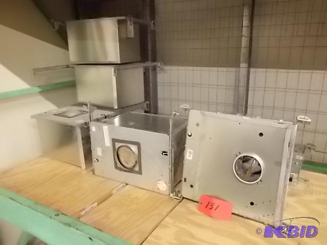 lot 131 image: (5) 4" Iris Recessed Light Cans & (2...