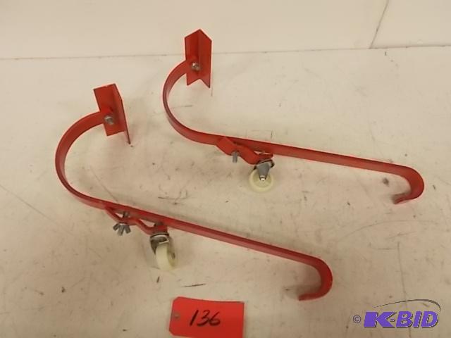 lot 136 image: Pair of Ladder Hooks...