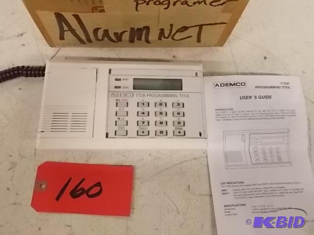 lot 160 image: Ademco 7720 Programmer...
