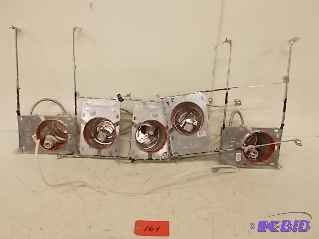 lot 164 image: (5) Halo Recessed Lights...