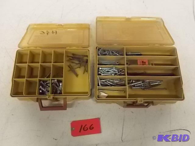 lot 166 image: (2) Plano Tackle Boxed with Hardware...