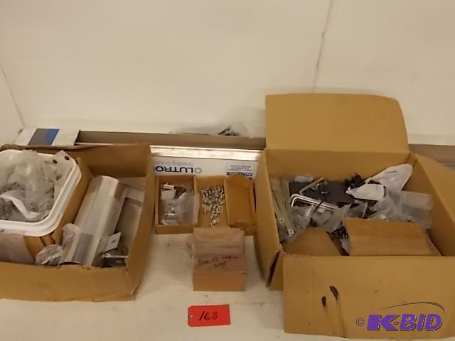 lot 168 image: Asstd Solar Panel Mounting Hardware, Pads, &...