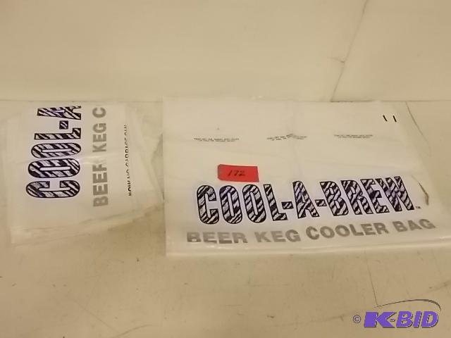 lot 172 image: (8) Beer Keg Cooler Bags...