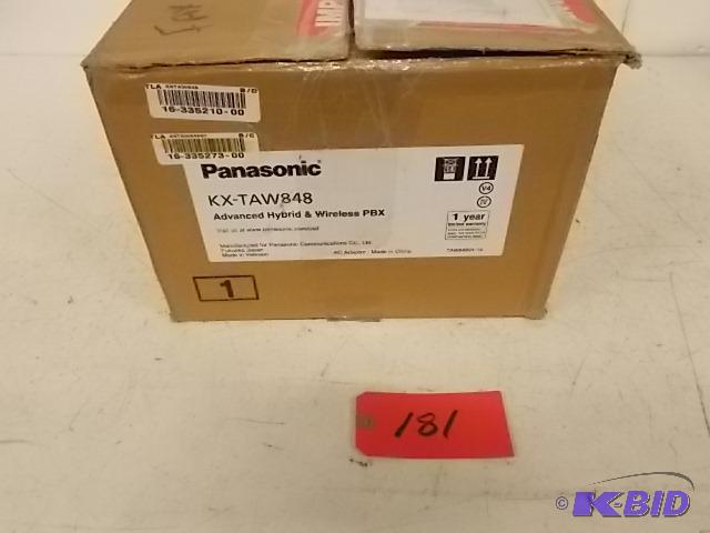 lot 181 image: Panasonic KX-TAW848 Advanced Hybrid & Wir...