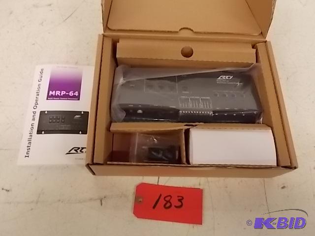 lot 183 image: RTI MRP-64 Multi-Room Control Processor...