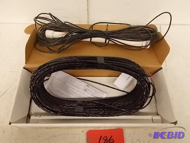 lot 186 image: Magnetic Sensing Wireless Driveway Alarm Wire...
