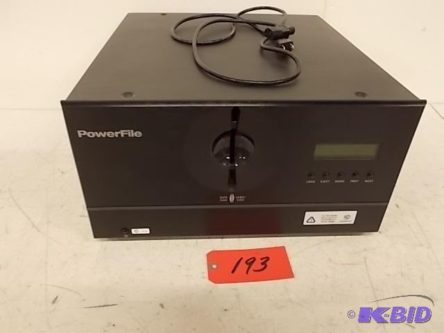lot 193 image: Power File DVDCD Changer with Shuttle Contro...