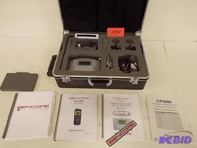 lot 194 image: Sencore CP5000 All Display Color Analyzer, SA...