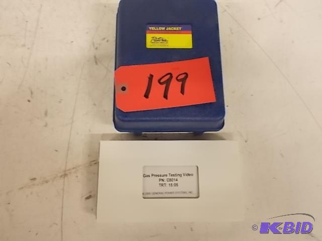 lot 199 image: Ritchie Yellow Jacket Gas Pressure Test Kits...