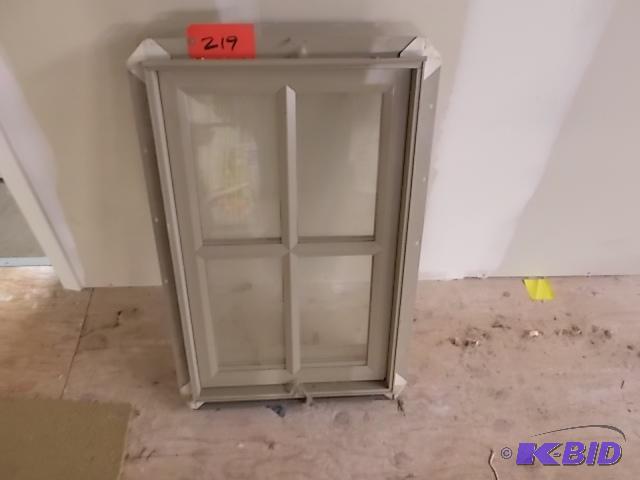 lot 219 image: Casement Window, Double Pane, 20 x 30...