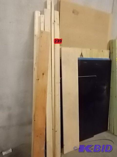 lot 239 image: Asstd&nbspLumber & Sheeting...