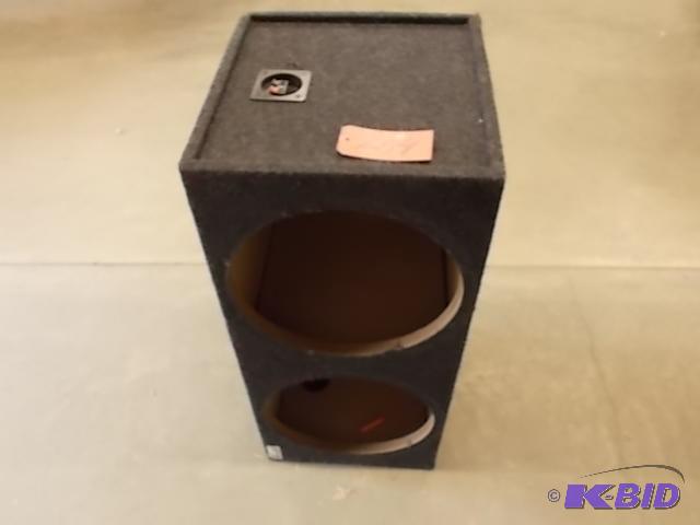 lot 244 image: Automotive&nbspSub Woofer Enclosure, Fits (2...