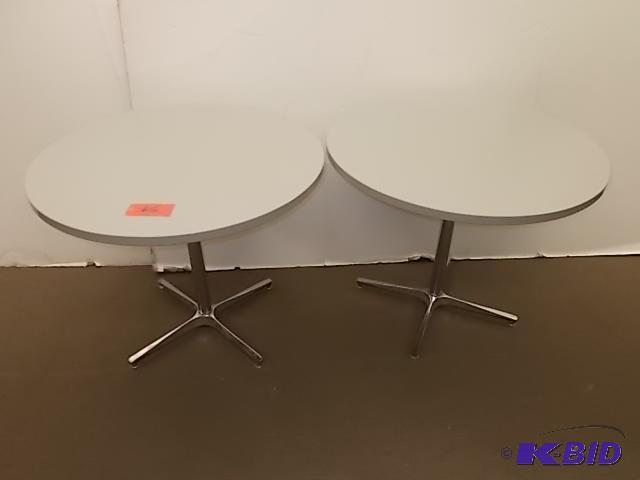 lot 65 image: (2) 36" Tables...