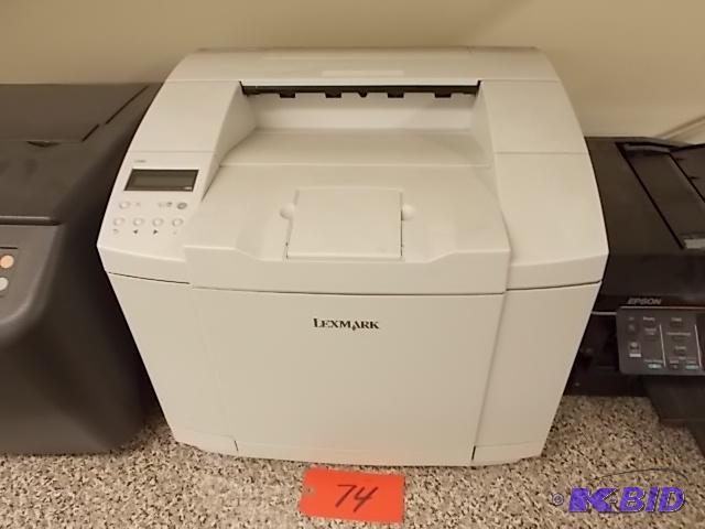 lot 74 image: Lexmark C500 Laser Printer, Works...