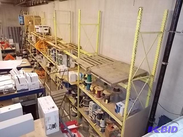 lot 76 image: (7) Sections Pallet Racking Including (8) 32&...