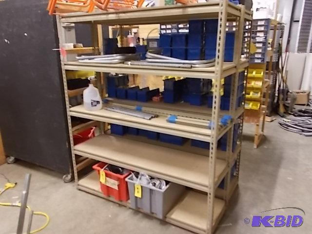 lot 86 image: (2) Sections Shelving, 18.5 x 60.5 x 72, (No ...