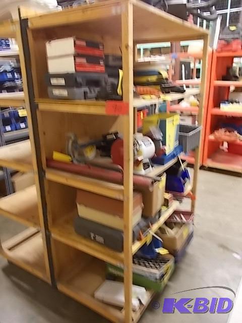 lot 90 image: Stock Cart, 48 x 27 x 77, (No Contents)...