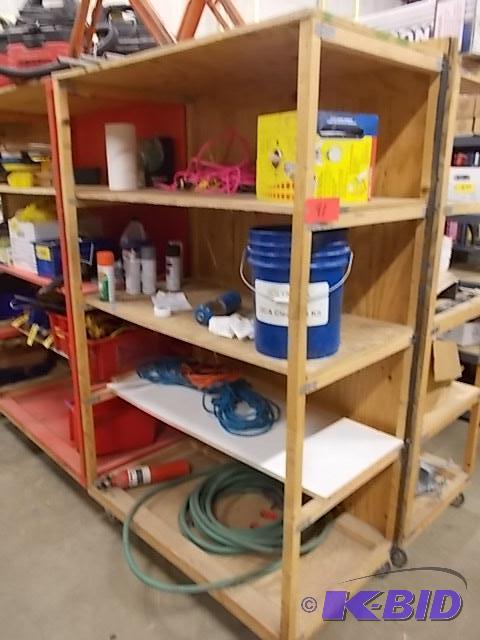 lot 91 image: Stock Cart, 48 x 27 x 77, (No Contents)...