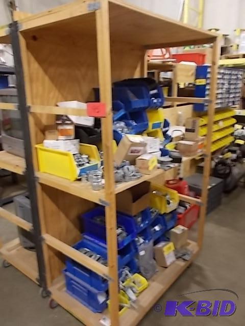 lot 95 image: Stock Cart, 48 x 27 x 77, (No Contents)...