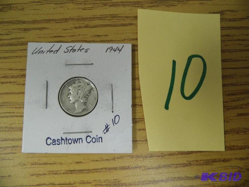 1944 Mercury Dime